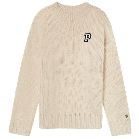 Victorias Secret PINK boyfriend crewneck sweater - Picture 3 of 6